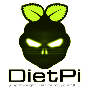 Логотип DietPi 10.4