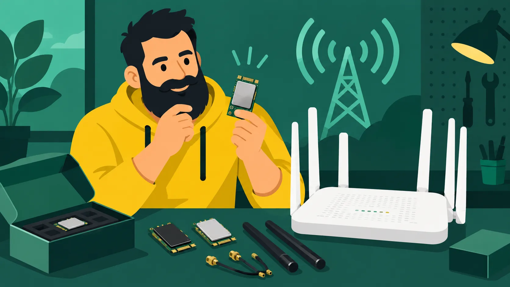 Как выбрать LTE/5G-модем для Routerich AX3000: от простого E3372 до T77W968, T99W175 и FM350