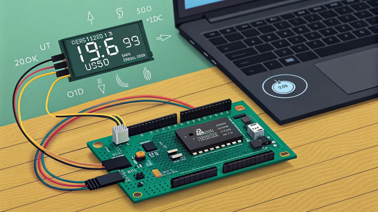 Arduino и OLED дисплей SSD1306: выводим данные красиво
