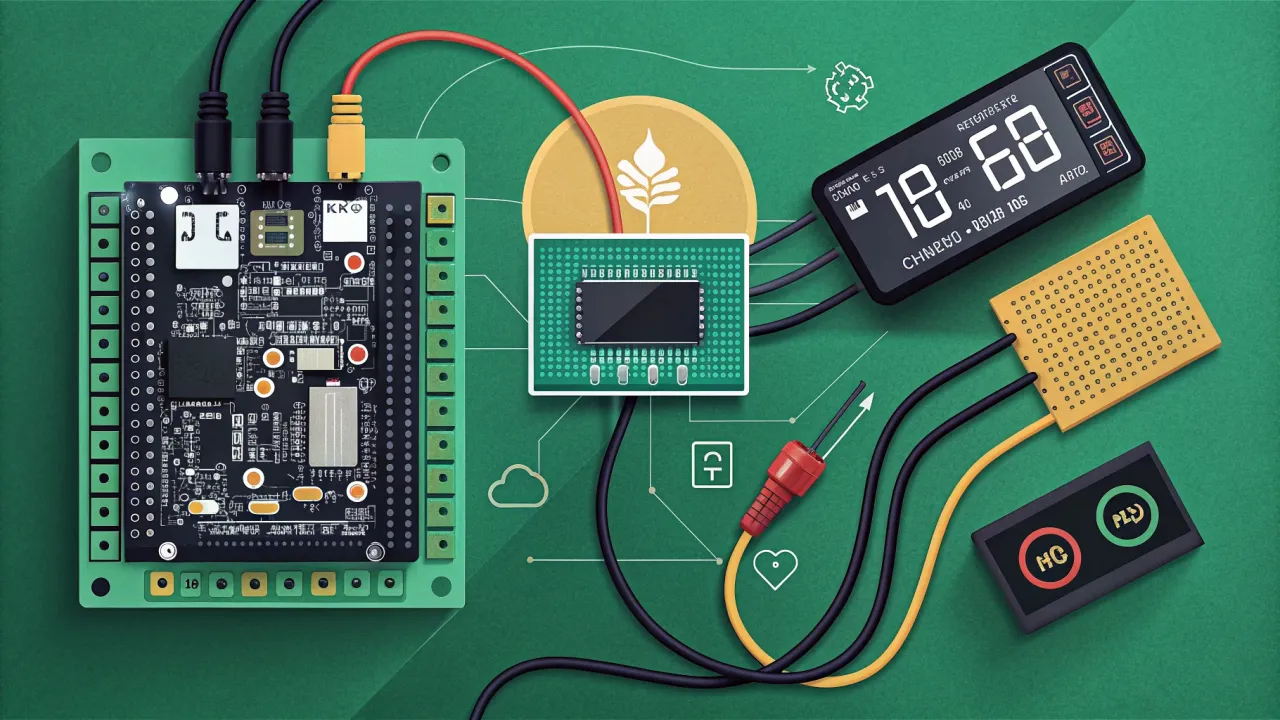 ESP32 и три в одном: измеряем температуру, влажность и давление на одной плате