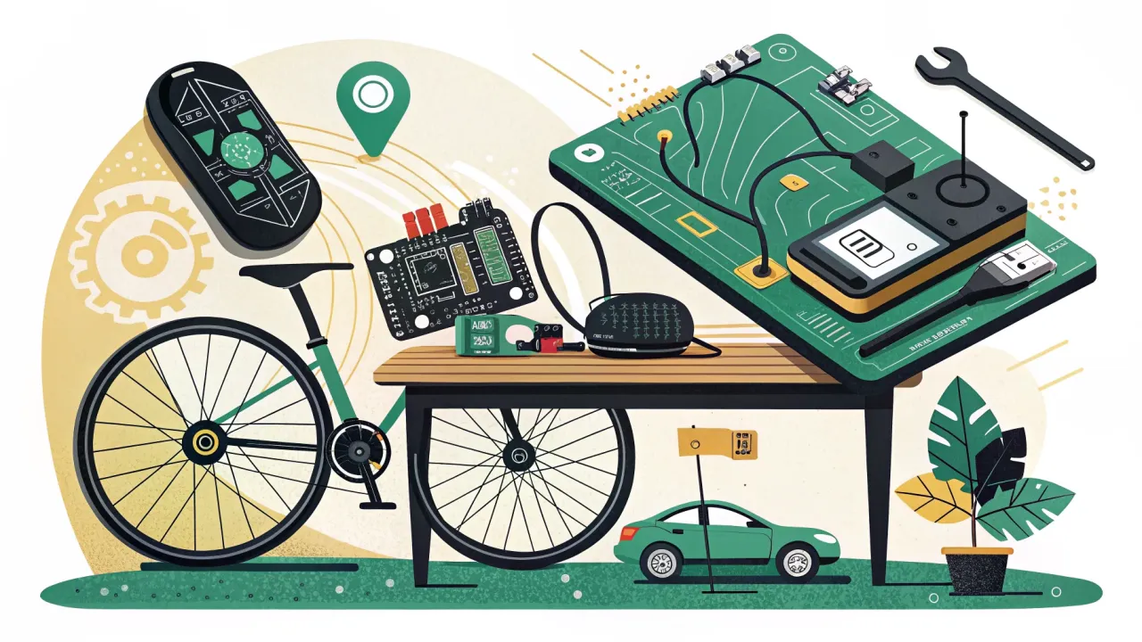 GPS-трекер на ESP32 для велосипеда или автомобиля: DIY-проект для умного дома