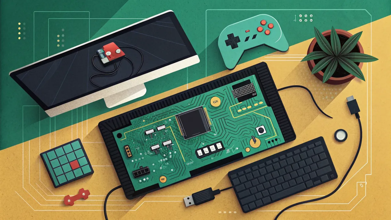 Lakka на Rock Pi 4B Plus: установка через RKDevTool и тест игр PS1 и GameCube