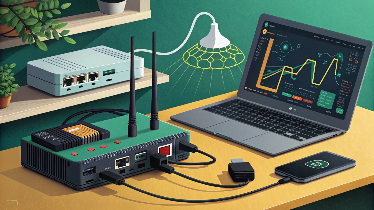 NanoPi R4S: превращаем одноплатник в мощный роутер на OpenWRT с гибким управлением трафиком