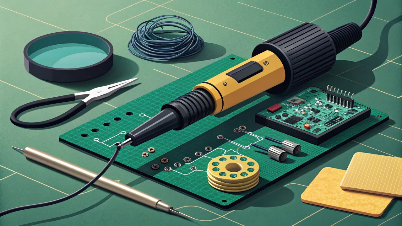 Пайка для начинающих: выбор паяльника и первые шаги в мире DIY-электроники