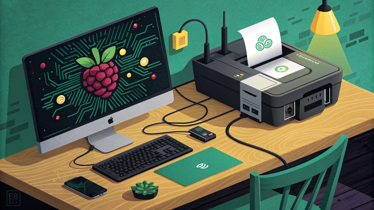 Raspberry Pi Print Server: Делаем общий принтер для всей домашней сети