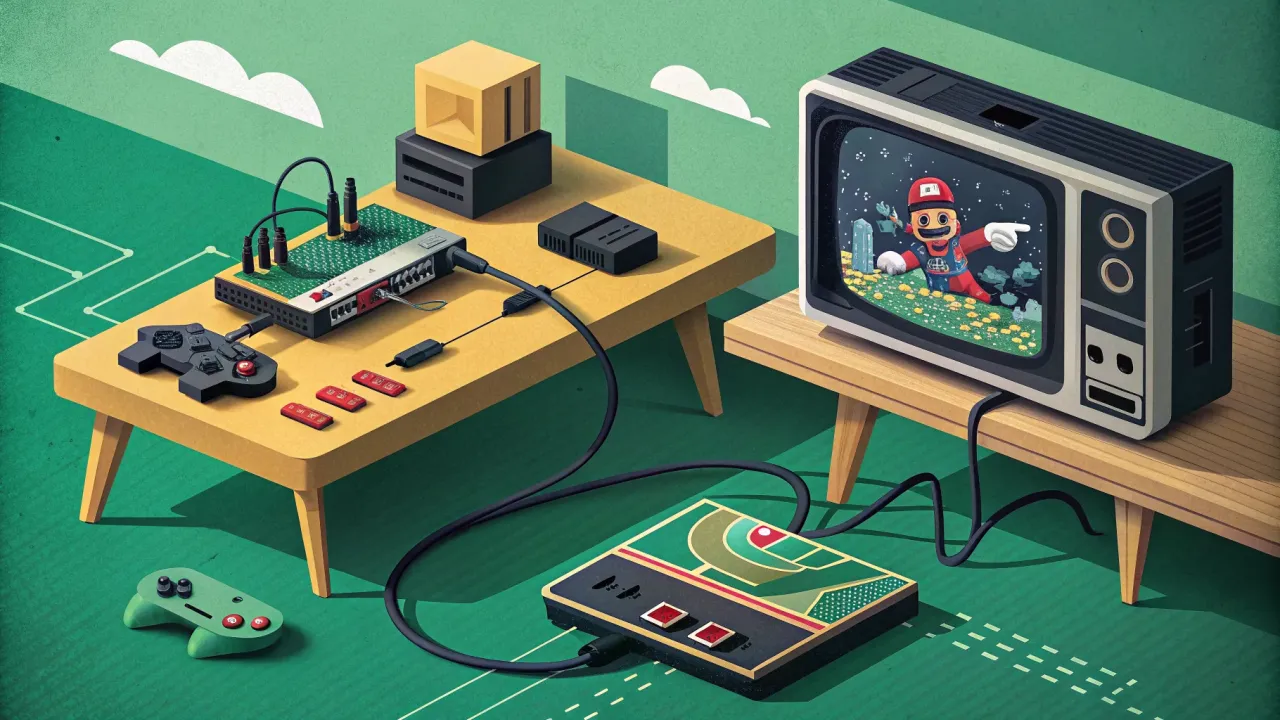 Ретро-игровая консоль на Raspberry Pi: Полное руководство по установке и настройке RetroPie