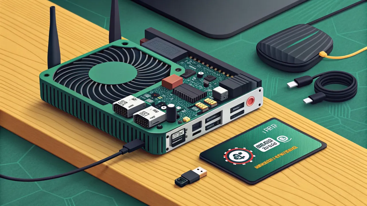 ROCK Pi 4B: установка Armbian и подключение по SSH без монитора