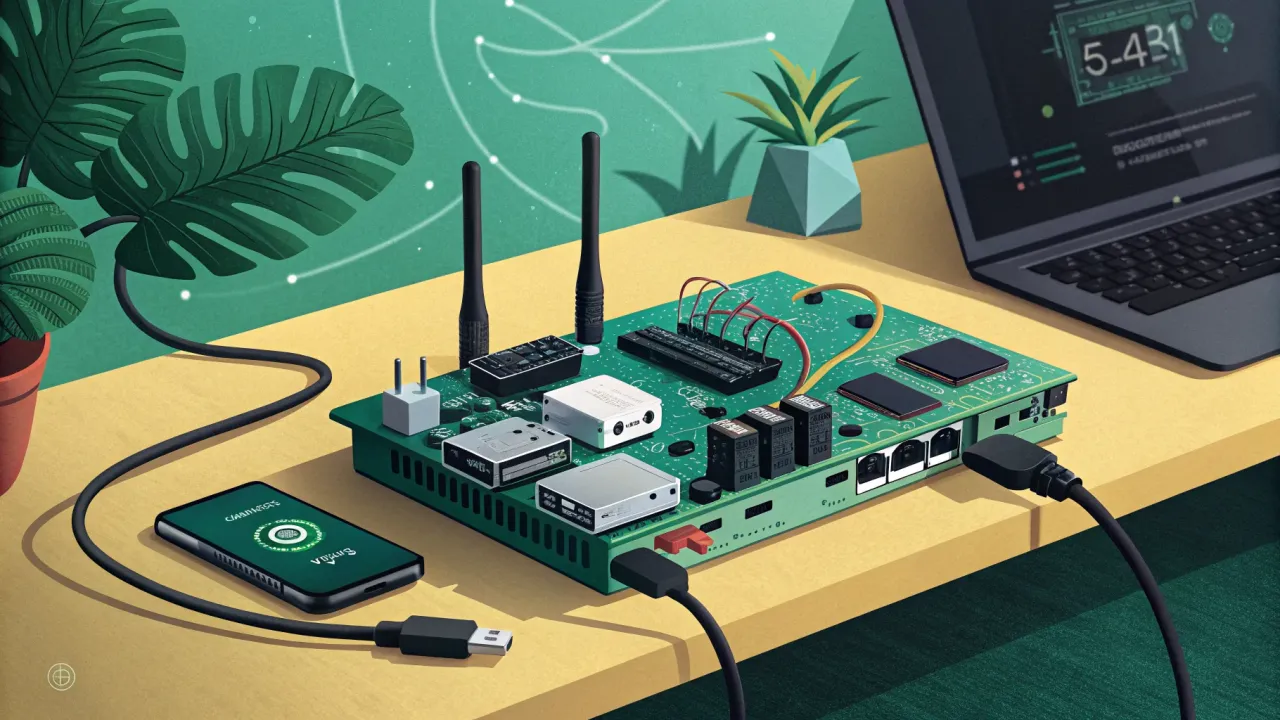 Rock Pi 4C+: Установка Armbian и первоначальная настройка для DIY-проектов