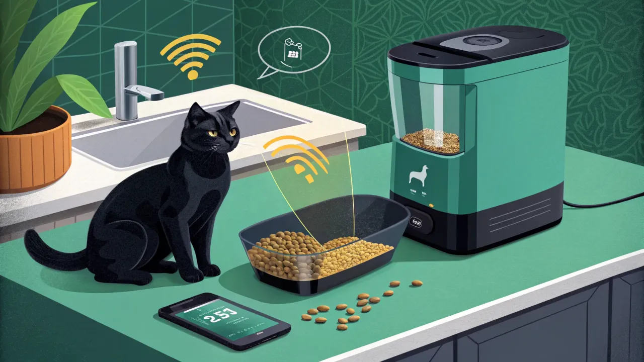 Умная кормушка для кота на ESP32: кормим питомца по расписанию